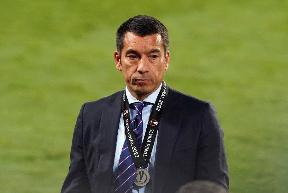 Giovanni van Bronckhorst turns attention to Hearts after Europa League heartbreak