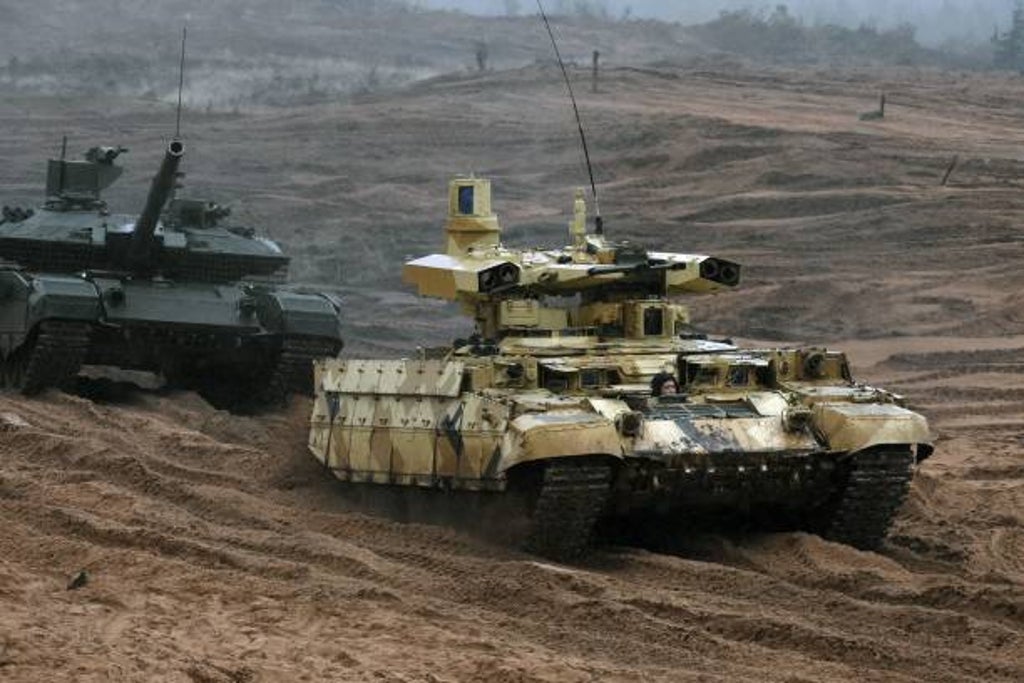 Putin, Rus askeri gerilemelerinin ortasında Ukrayna'nın Donbas'taki 'Terminatör' tanklarını serbest bıraktı