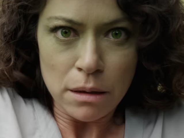 <p>Tatiana Maslany in ‘She-Hulk: Attorney at Law'</p>