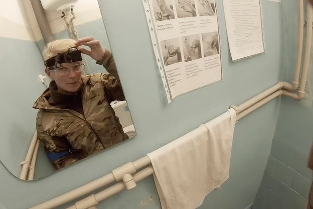 Ukraine War Medic in Mariupol
