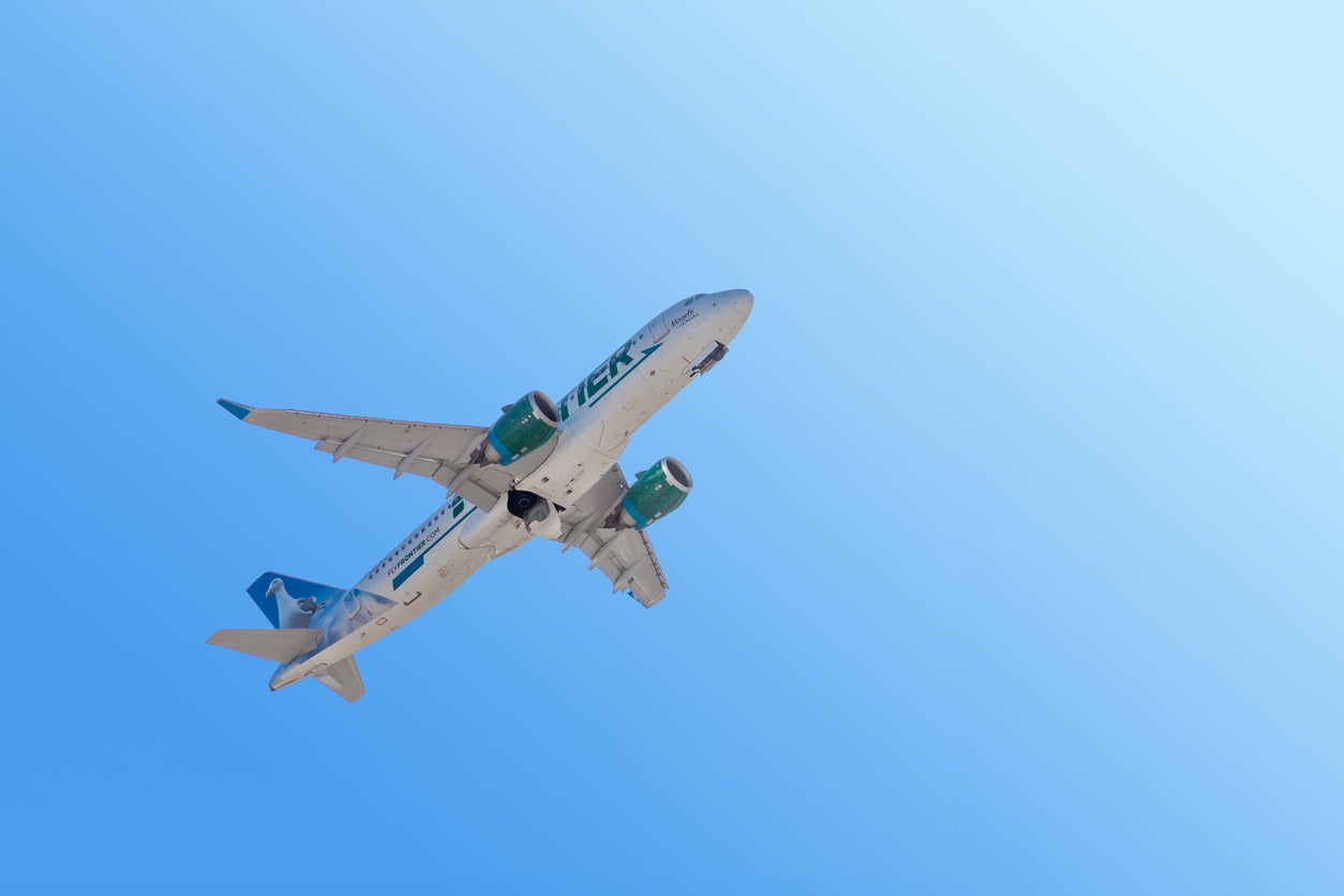 A Frontier Airbus A320