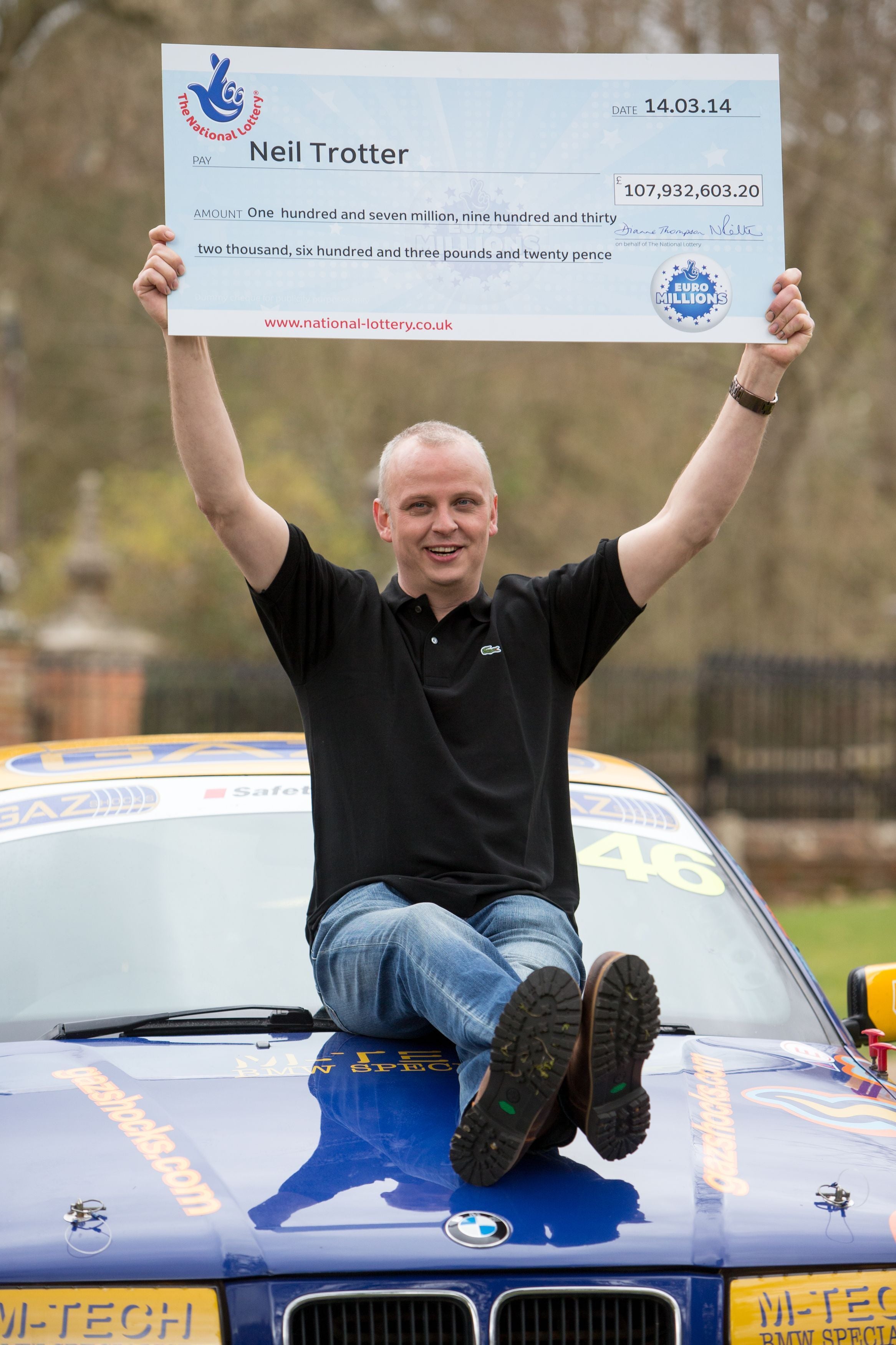 Neil Trotter became a multi millionaire overnight - but says that came with challenges
