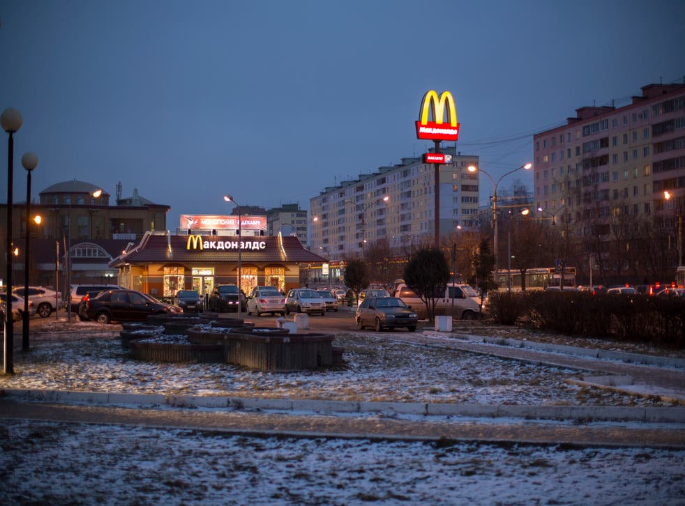 Russia Ukraine War McDonalds