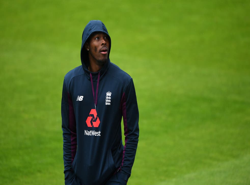 Jofra Archer is the lastest England bowler to be hit by a back fracture (Gareth Copley/PA)