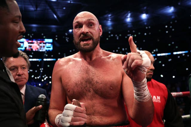 <p>Tyson Fury has issued an update on his retirement plans </p>