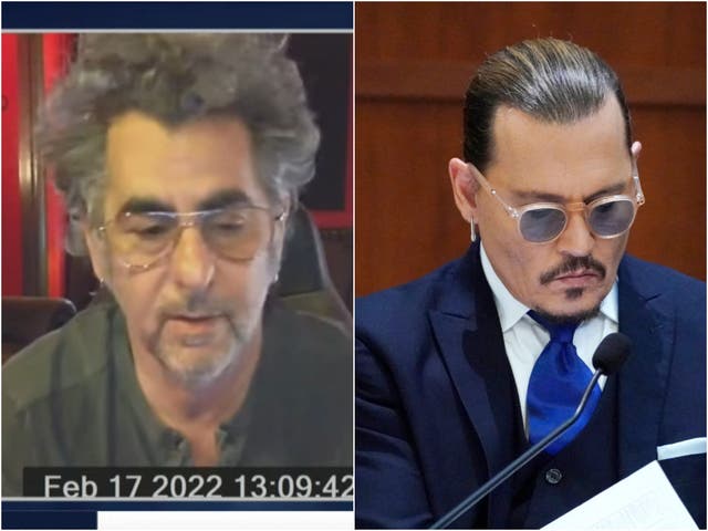 <p>Mr Witkin testified that Mr Depp and Manson, who is accused of sexual abuse, would, however, ‘hit it pretty hard’ </p>