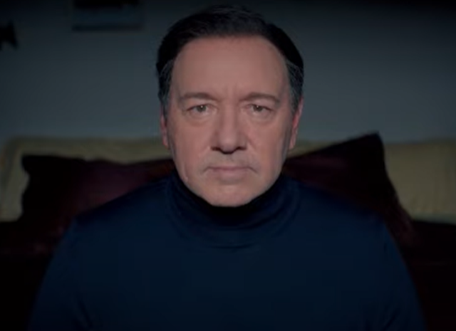 <p>Spacey in ‘Peter Five Eight’</p>