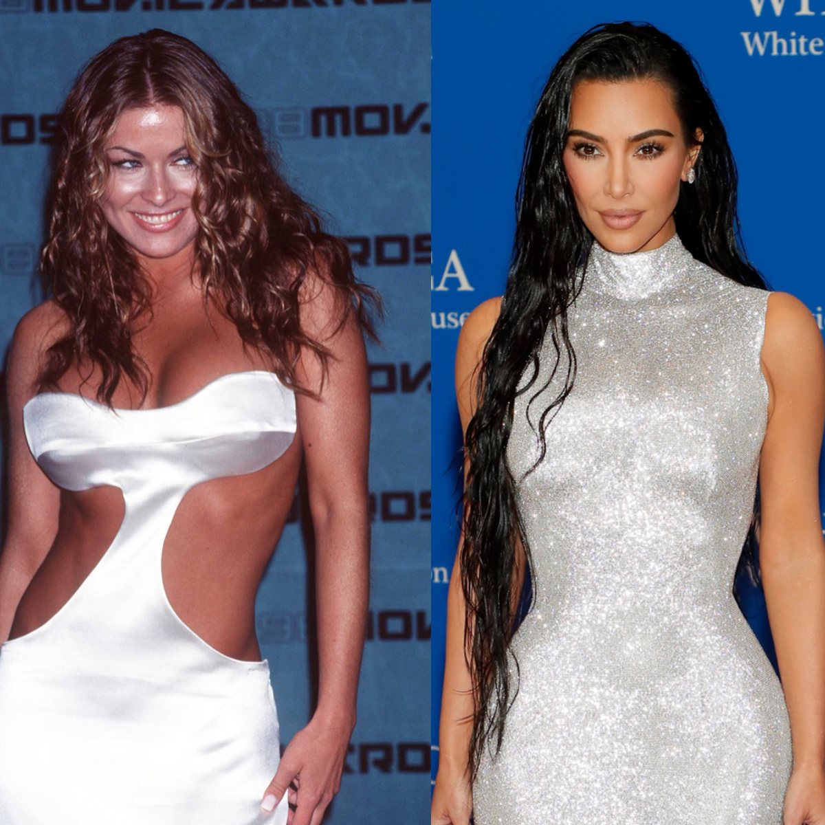 Carmen Electra praises Kim Kardashian for wearing her white