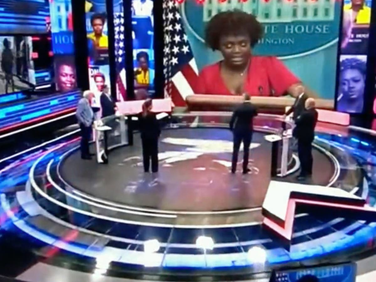 Televised Show Of The White House Over Christmas 2022 Russian Tv Hosts Mock White House Press Secretary For Not Being 'White,  Heterosexual Male' | The Independent