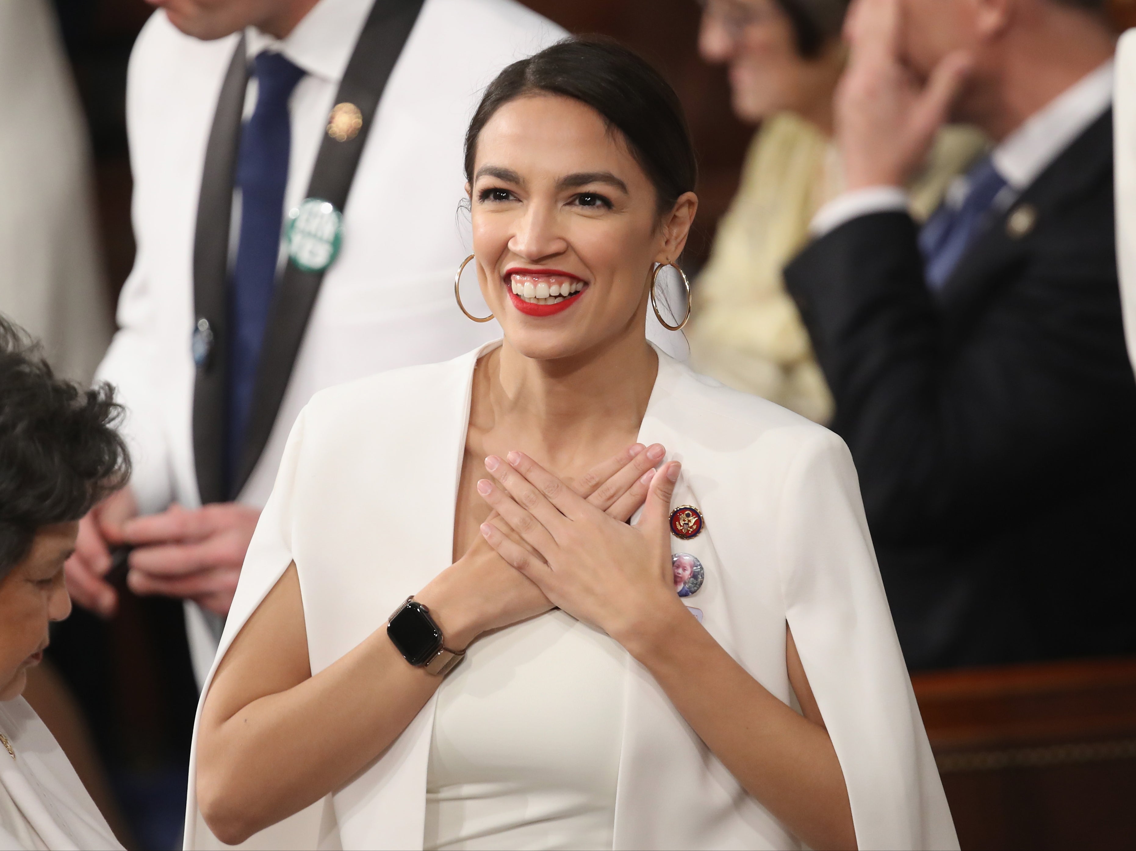AOC confirms she is engaged
