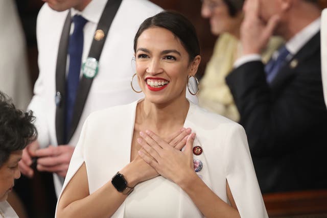 <p>AOC confirms she is engaged</p>