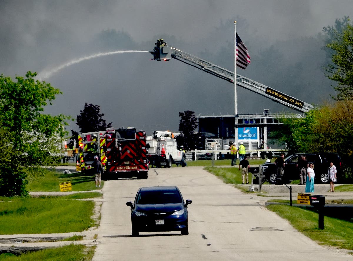 6 injured in explosion and fire at Wisconsin pier factory The Independent