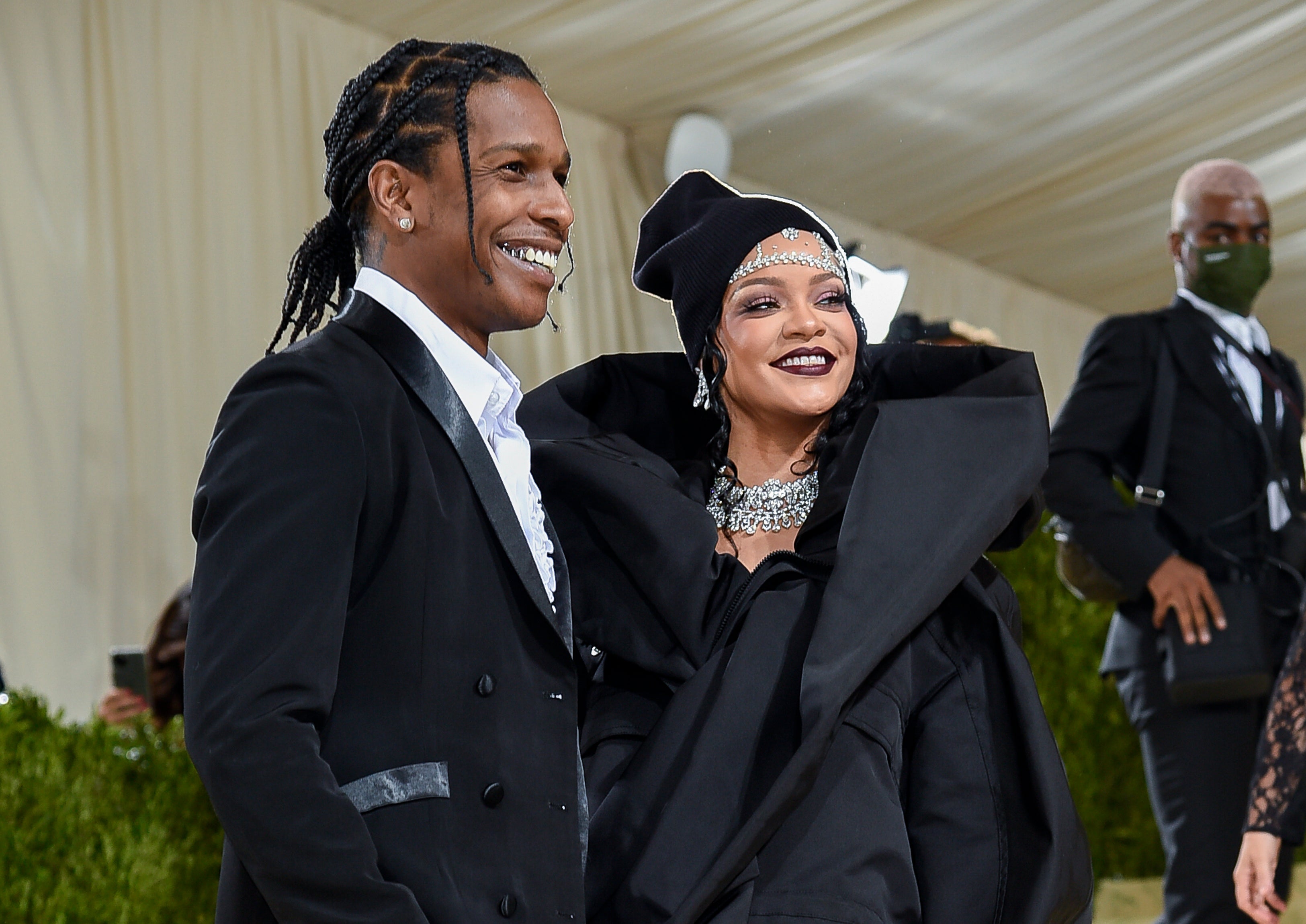 ASAP Rocky & Rihanna at Carbone