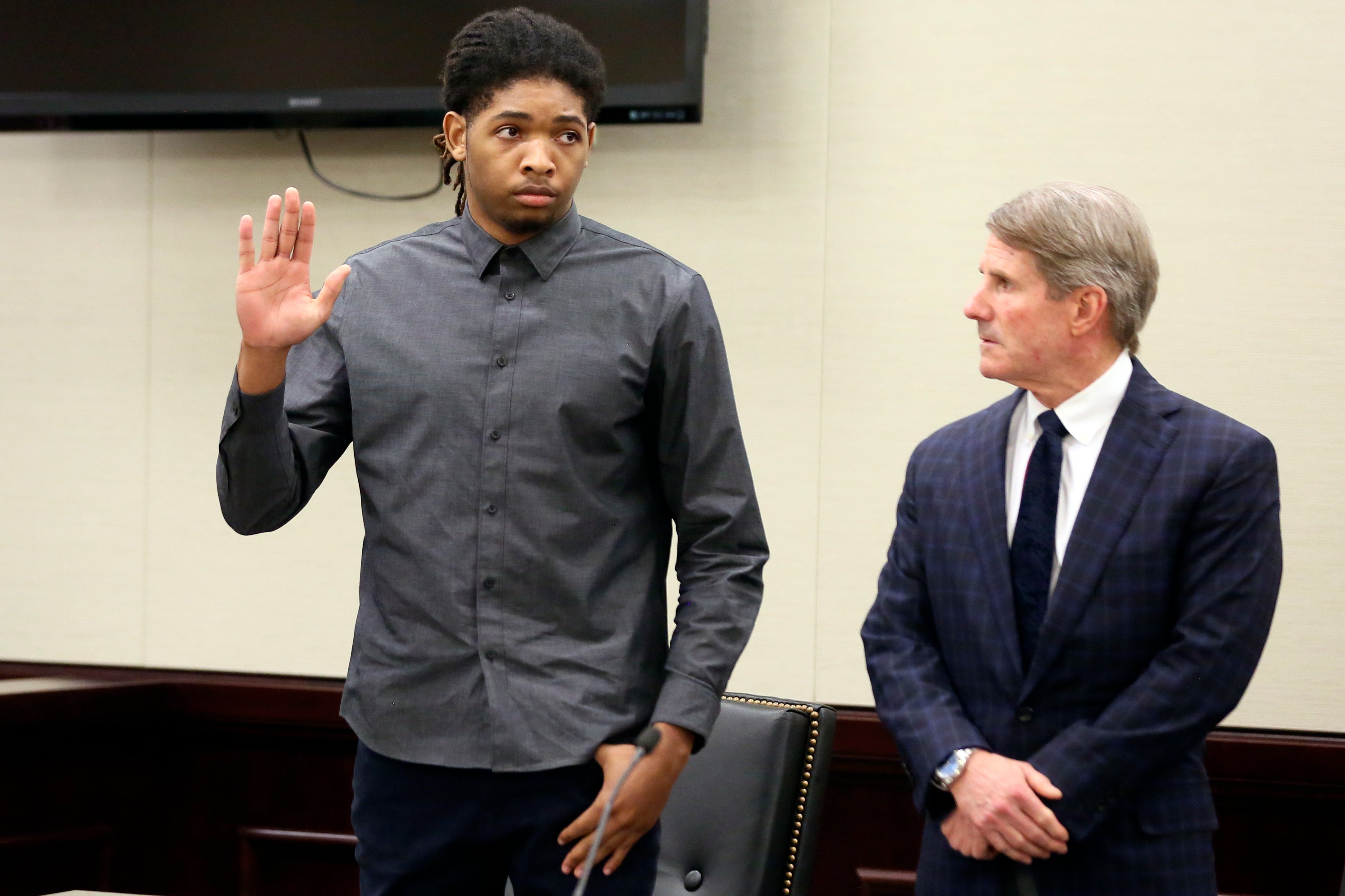 Football Player Murder Charge