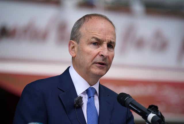 Irish premier Micheal Martin will hold talks with political leaders in Belfast on Friday amid ongoing deadlock at Stormont over the Northern Ireland Protocol (Niall Carson/PA)