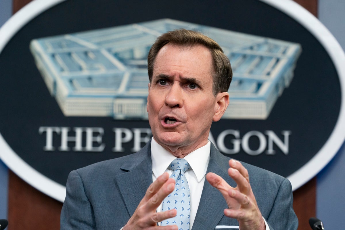 Pentagon spokesman John Kirby moving to White House | The Independent