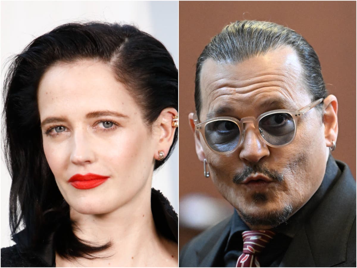 Eva Green speaks out in support of Johnny Depp