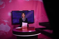 Taliban orders all Afghan women TV presenters to cover their faces on air