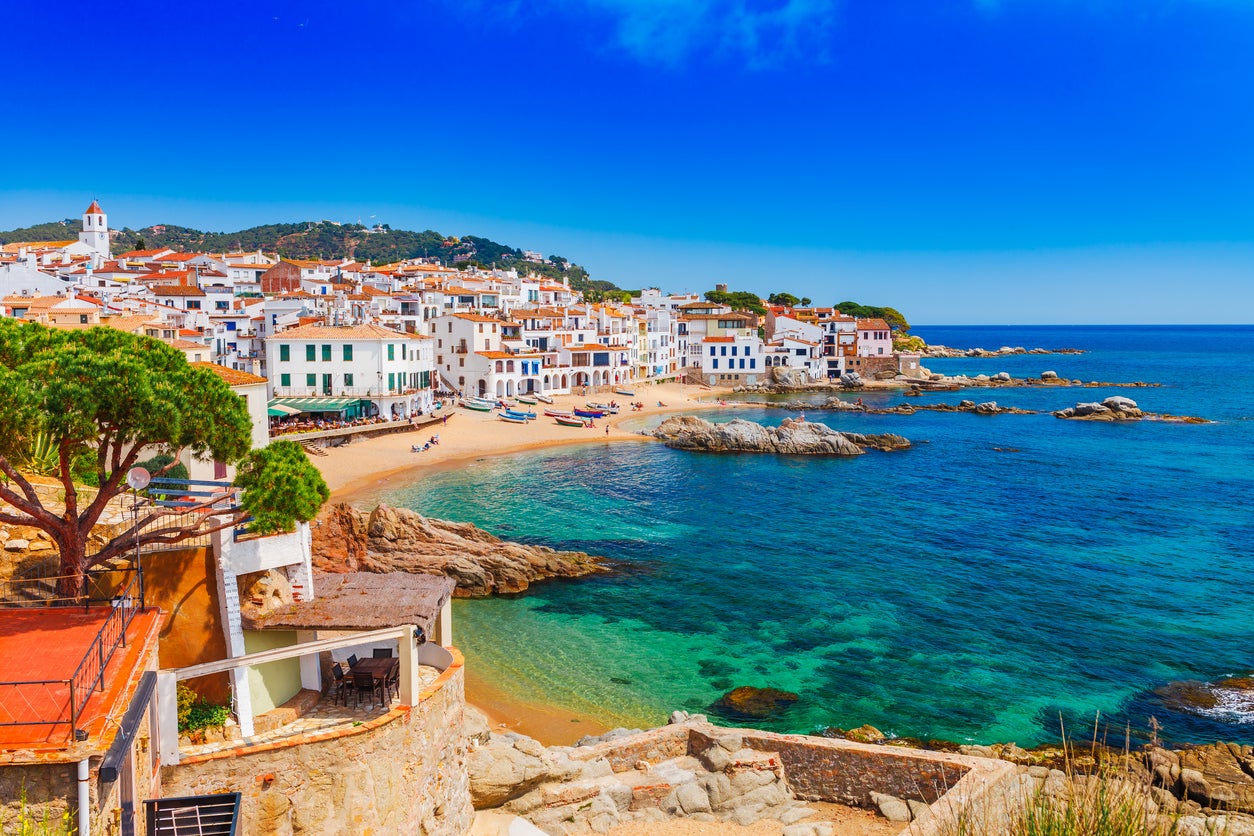 Calella de Palafrugell beach, Catalonia, Spain