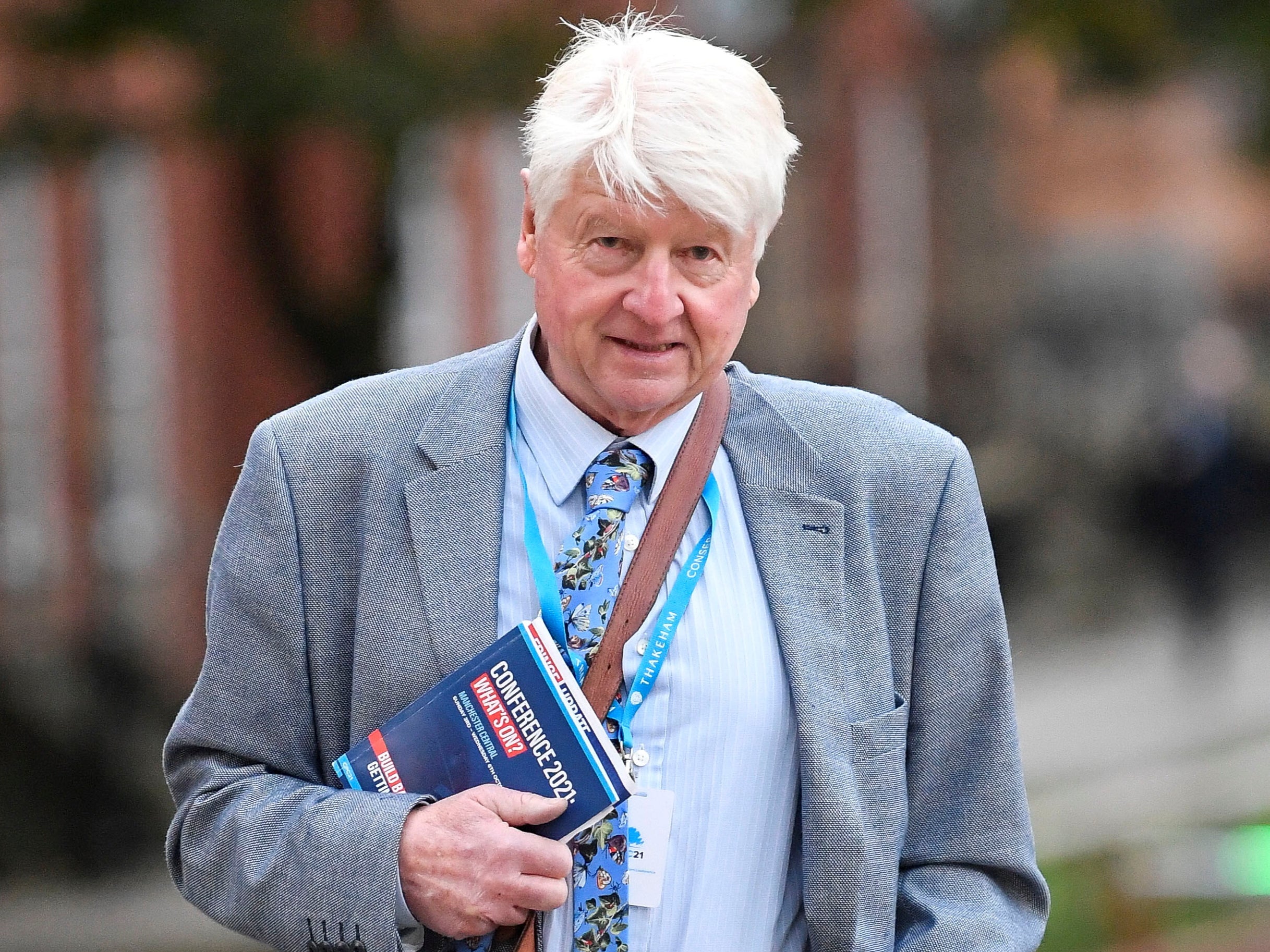 Stanley Johnson said he was ‘very happy’ to become a French citizen