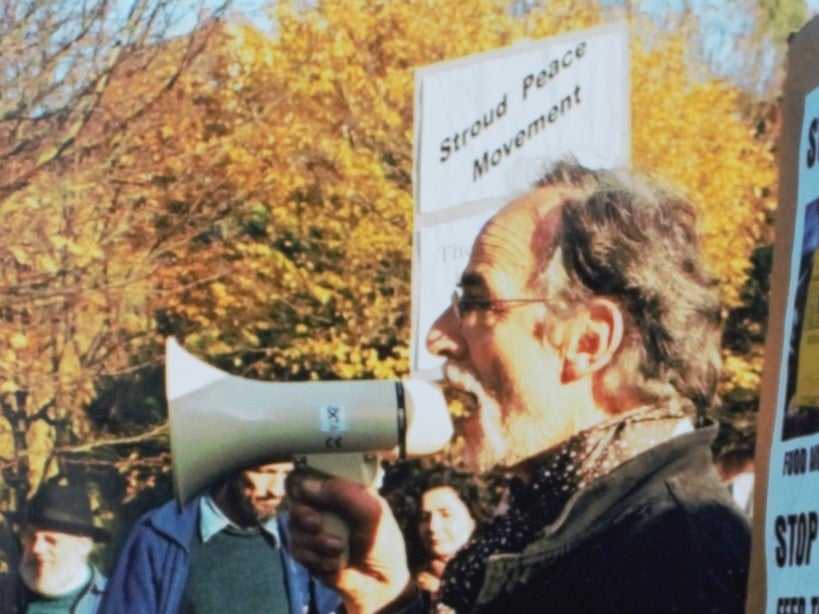 John Marjoram was a known figure in the community before he became Britain’s first Green councillor