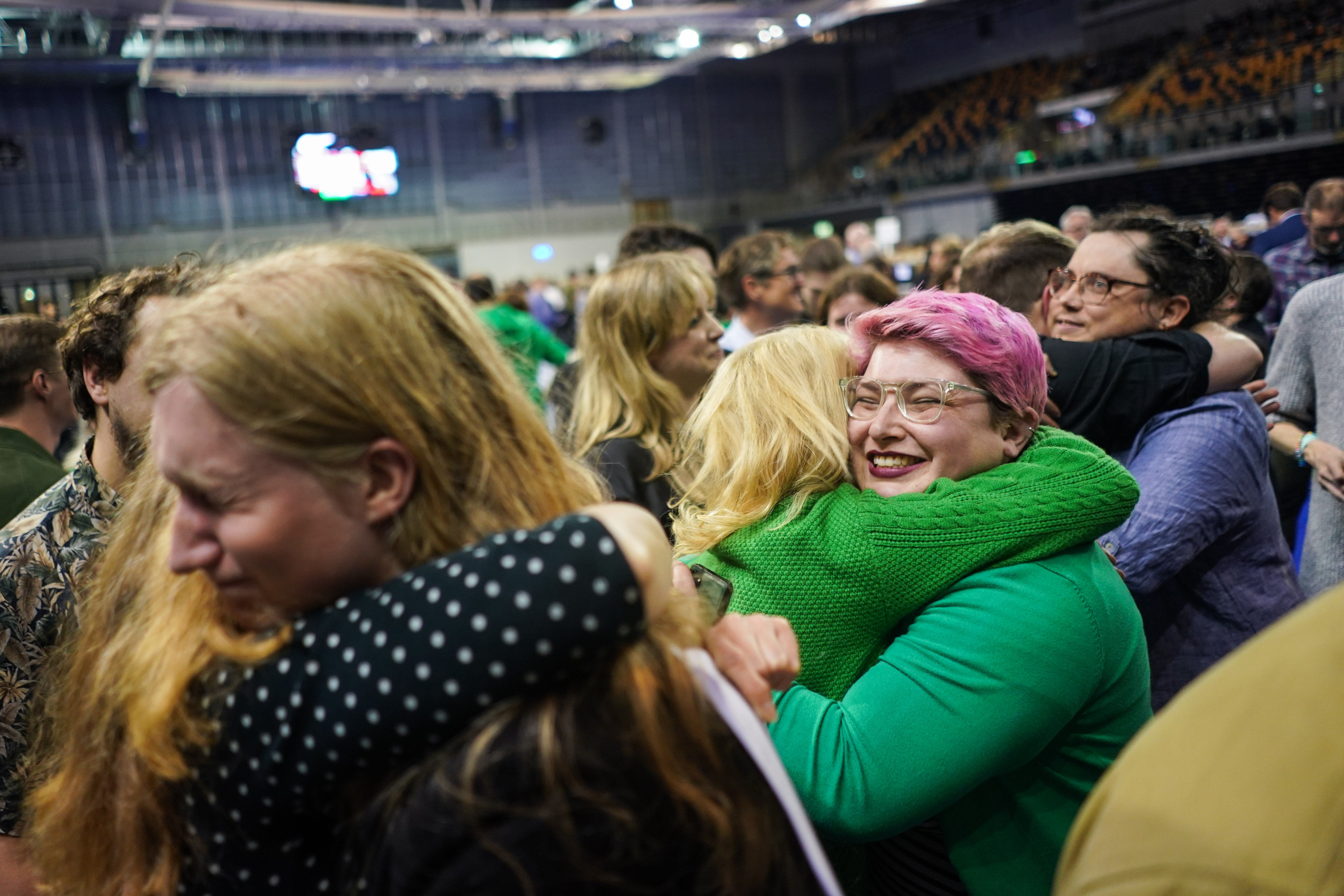 Scottish Green’s celebrate wins in May’s local election