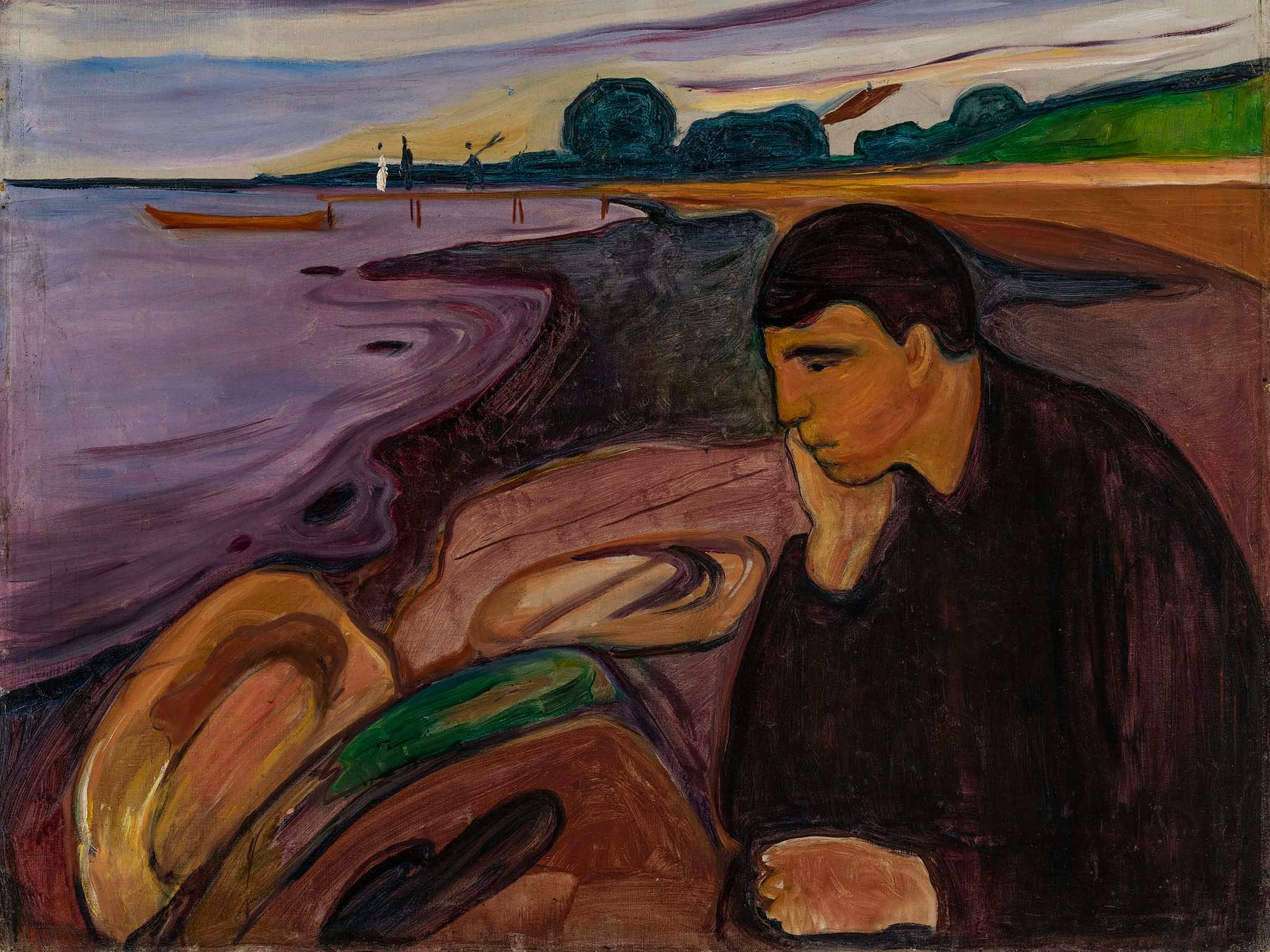 Munch’s ‘Melancholy’, a testament to the artist’s resistance to painting ‘pretty pictures’