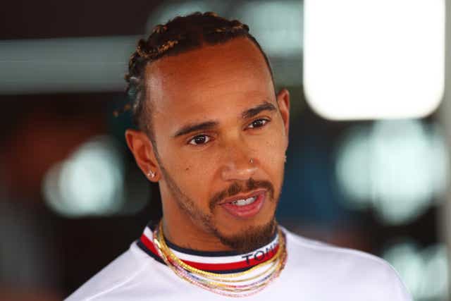 <p>Lewis Hamilton has criticised the crackdown on jewellery wearing by drivers </p>