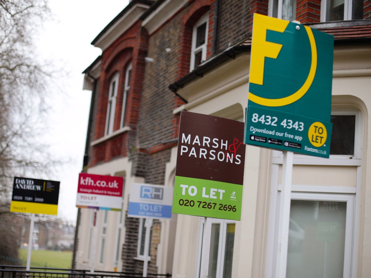 Warning British rents could surge by 13 per cent over next three years