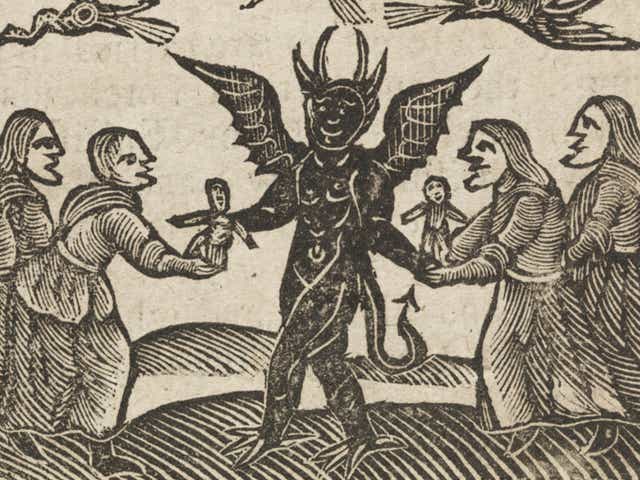 <p>Many in the 16th century believed the devil was recruiting women as witches</p>