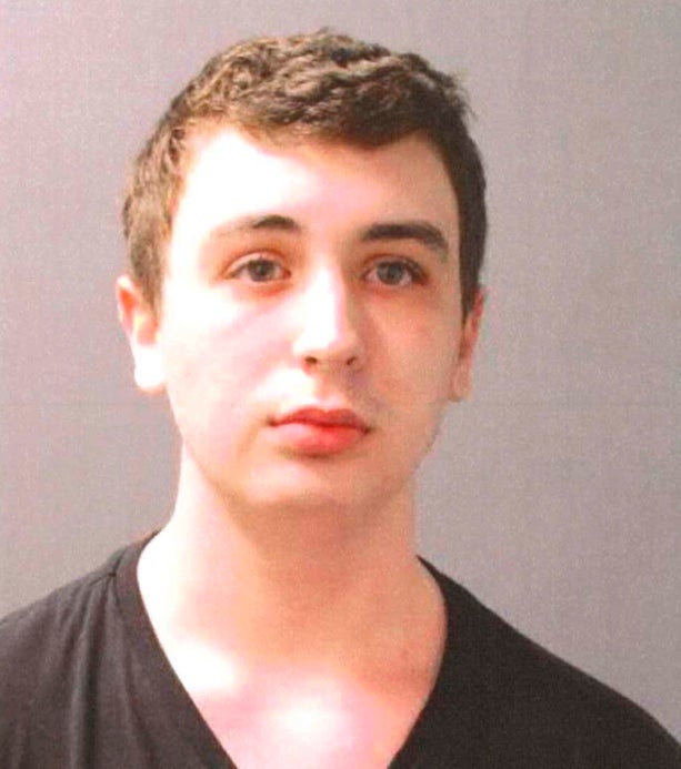 Clayton Hobby, 18, told officers that he thinks 'guns are cool’