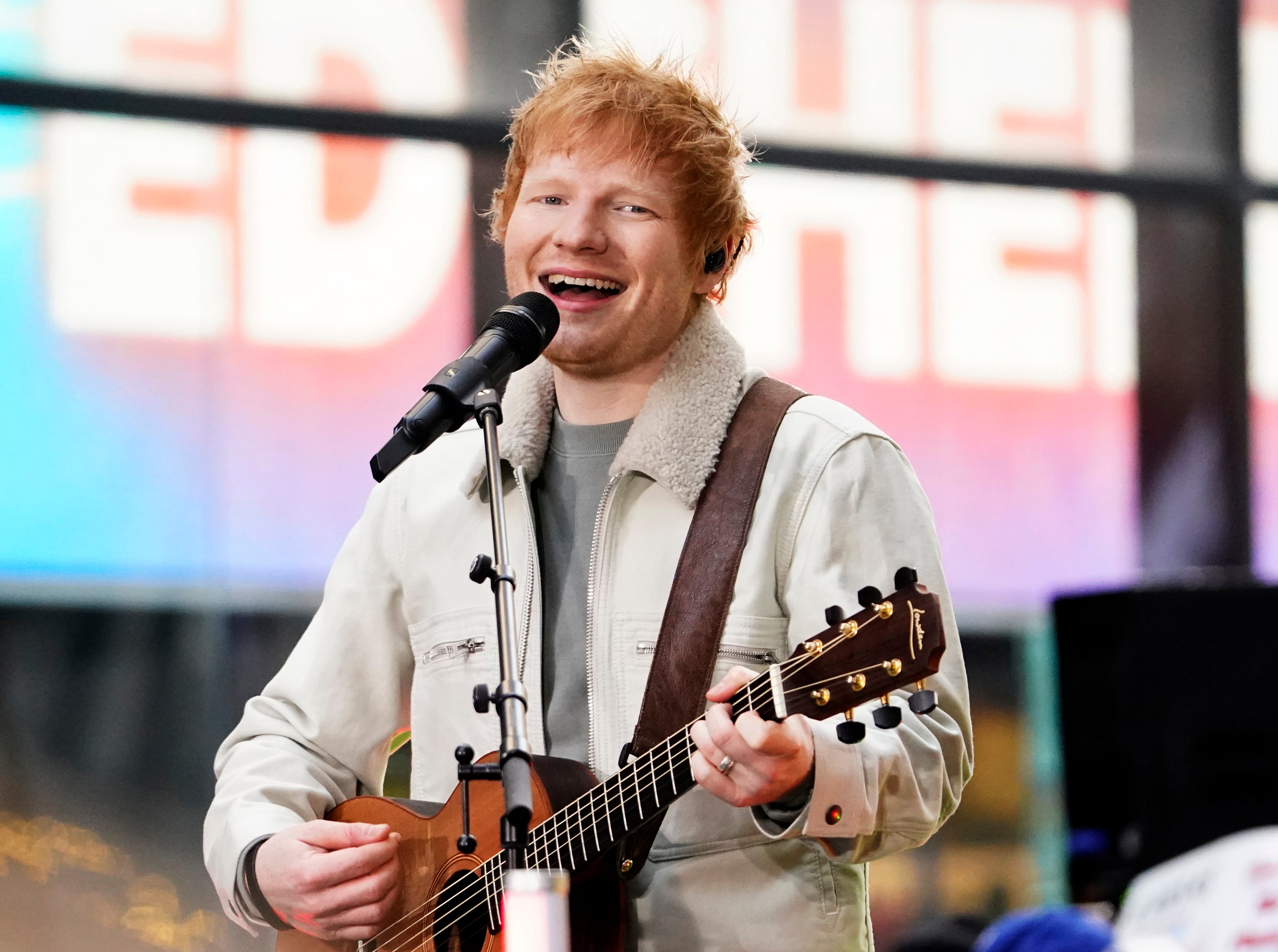 Ed Sheeran is making an appearance at the Platinum Jubilee