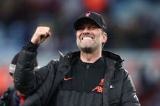 Jurgen Klopp ready to celebrate whether Liverpool win or lose this week