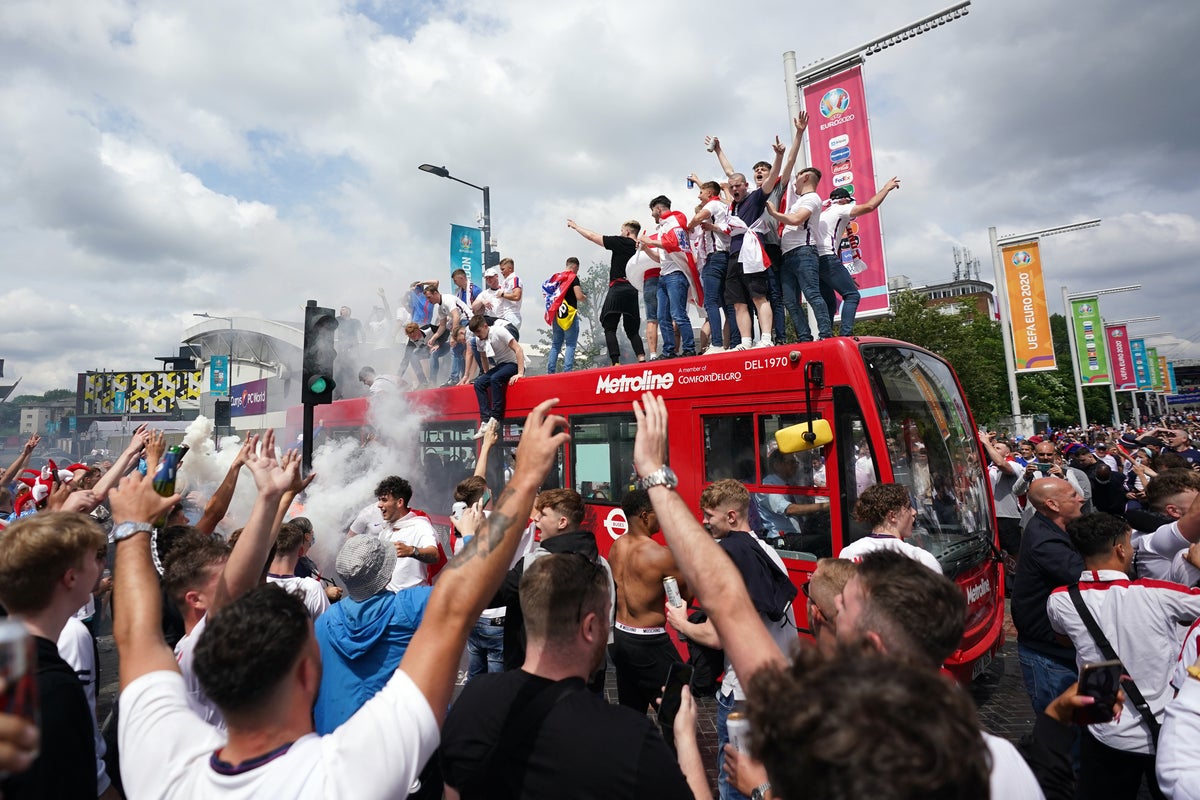 Ticketless football fans face criminal charges under new stadium law after Euro 2020 final chaos