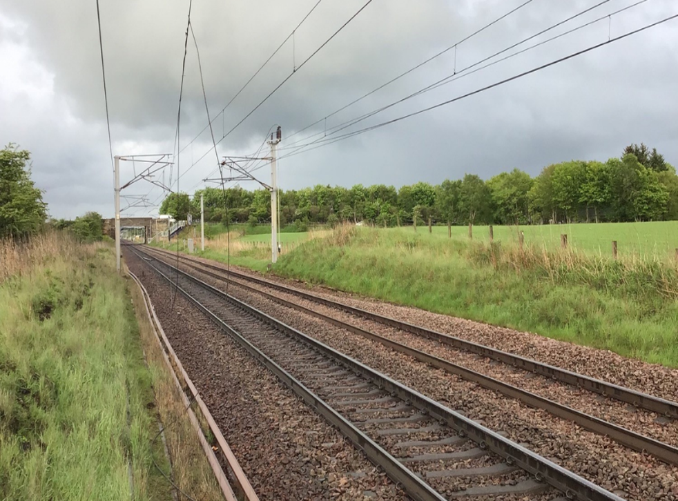 Cables at Carstairs have been damaged, affecting cross-border train services between Scotland and England (Network Rail/PA)