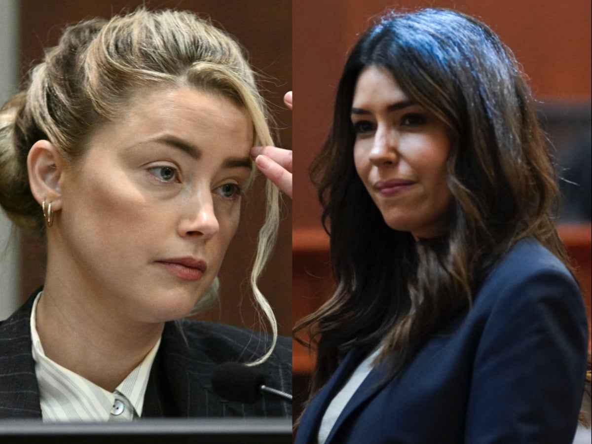 What lawyers say about Johnny Depp attorney Camille Vasquez's cross- examination of Amber Heard | The Independent