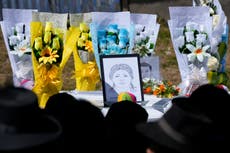 Peruvian town finally buries the victims of massacre