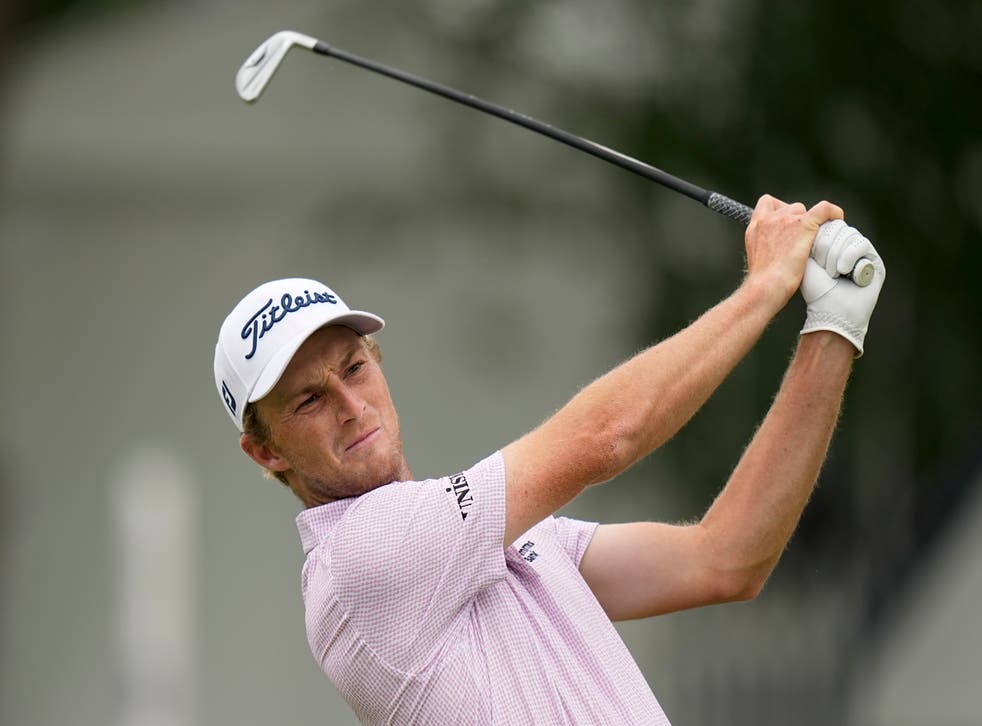 Will Zalatoris took a one-shot lead into the third round of the US PGA Championship (Eric Gay/AP)