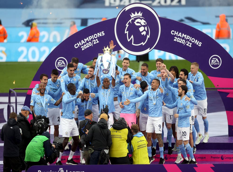 Manchester City are bidding to win back-to-back Premier League titles (Carl Recine/PA)