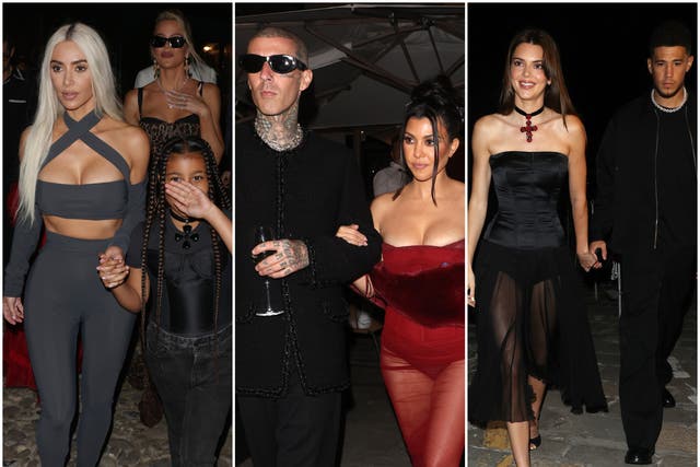 <p>The Kardashian family is in Italy for Kourtney and Travis Barker’s wedding</p>