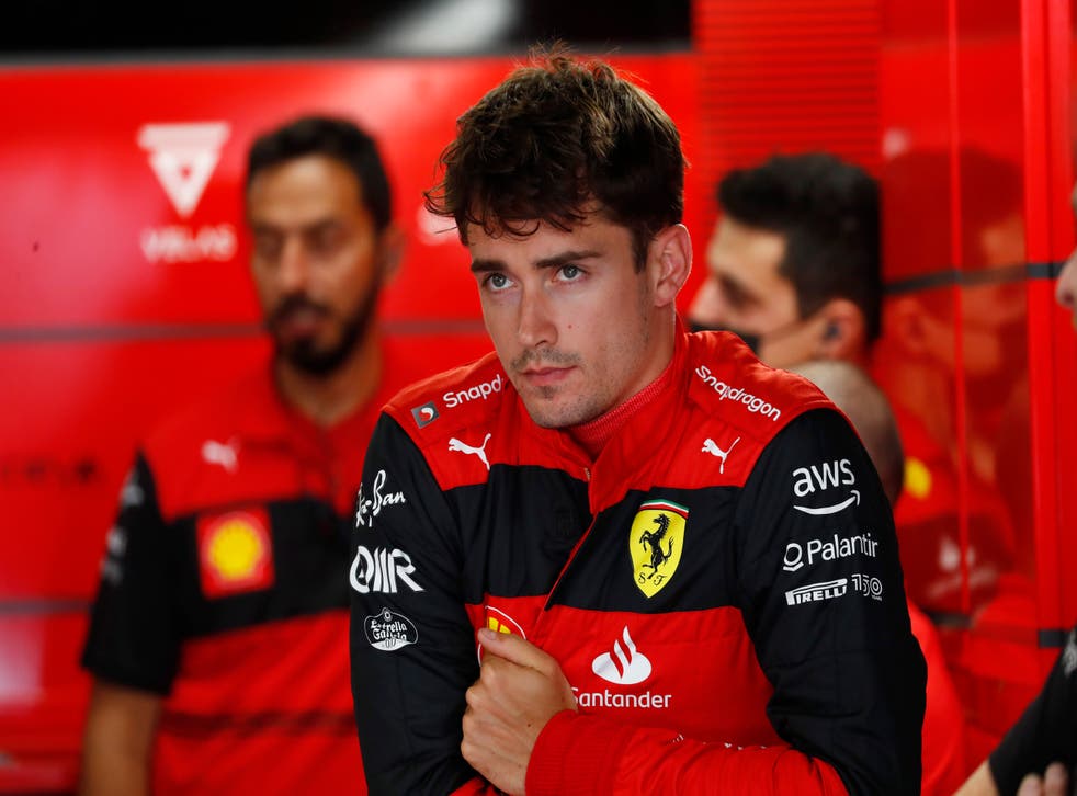 Charles Leclerc finished fastest in third practice (Joan Monfort/AP)