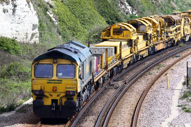 Contingency plans are being drawn up to try and keep passenger and freight trains running (PA)