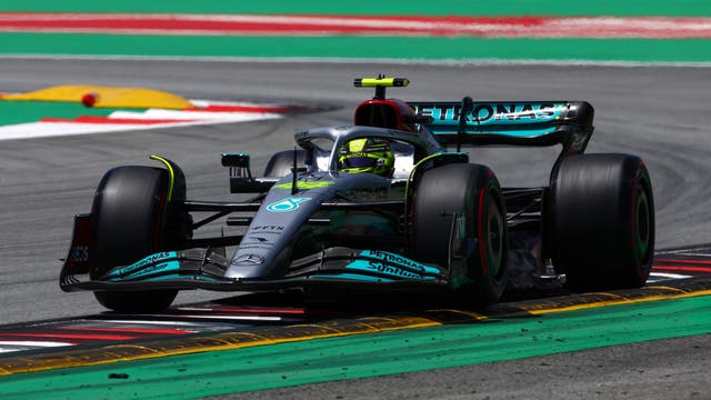 <p>Lewis Hamilton will start the Spanish Grand Prix in sixth place</p>