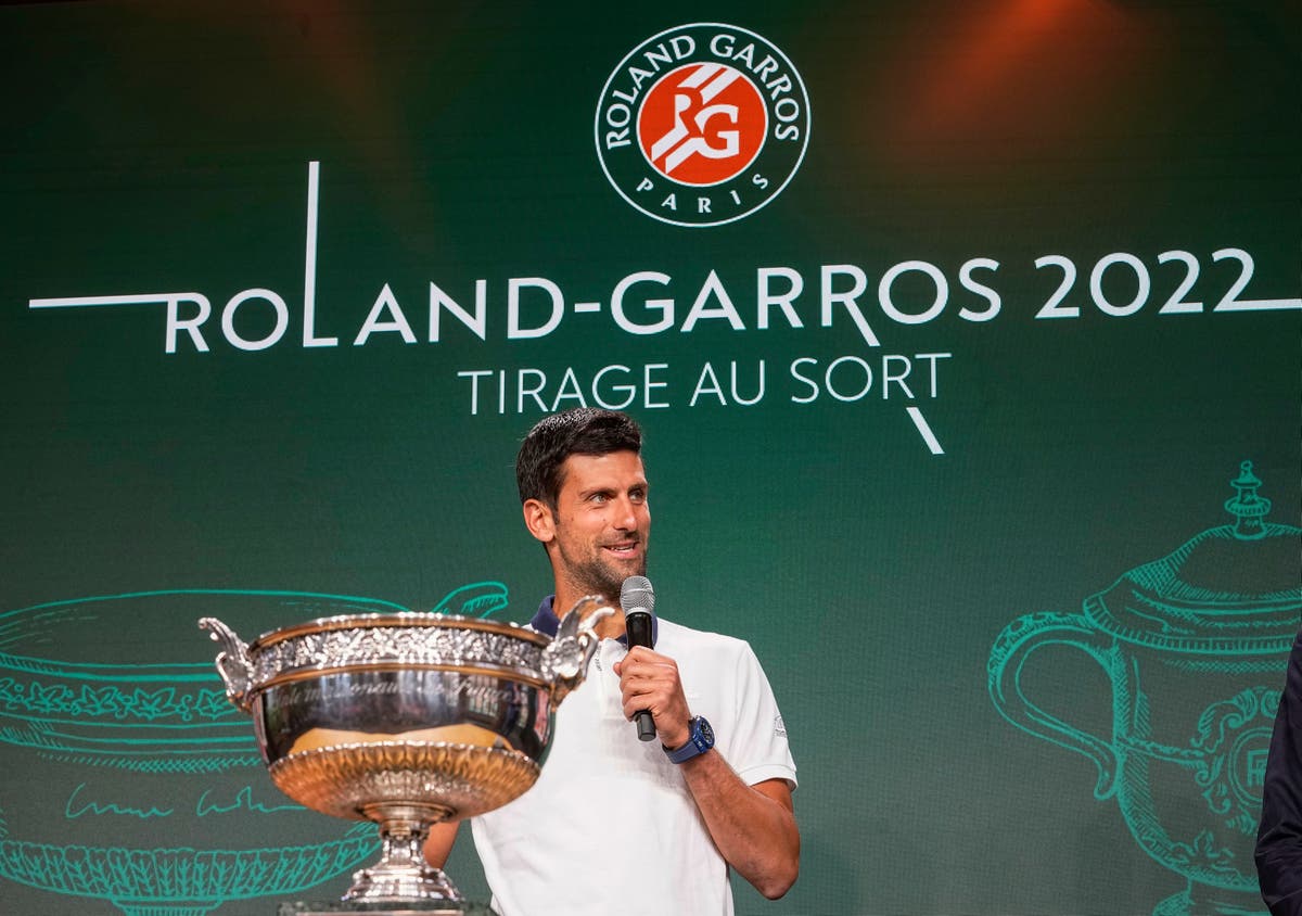 Novak Djokovic braced for testing French Open defence after ‘very tough’ draw Novak Djokovic braced for testing French Open defence after ‘very tough’ draw