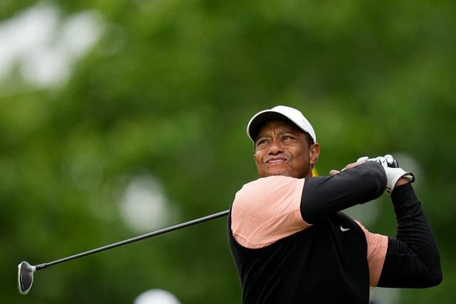 Tiger Woods carded a third round of 79 in the US PGA Championship (Eric Gay/AP)