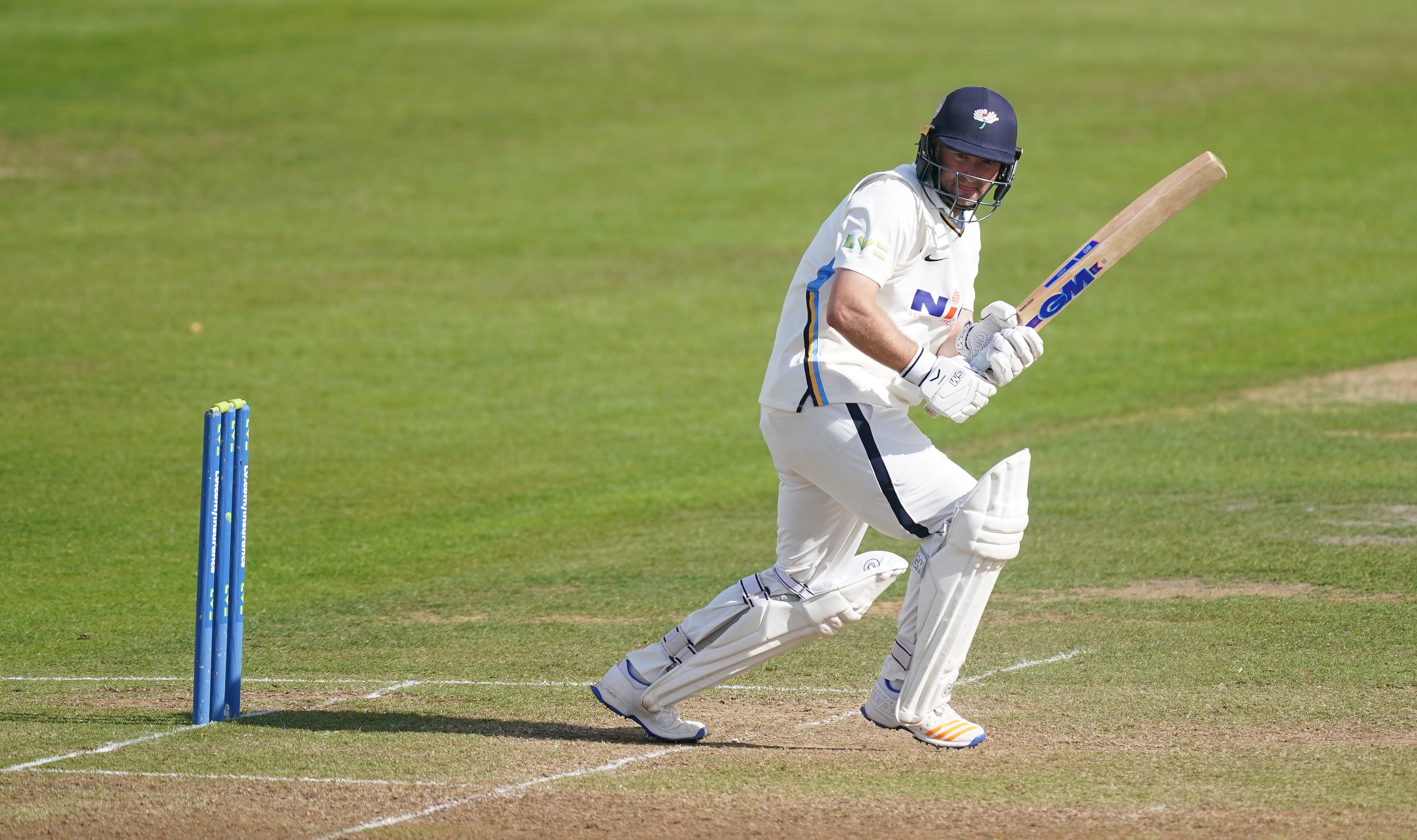 Yorkshire opener Adam Lyth scored 145 to help put his side in a commanding position against Warwickshire (Mike Egerton/PA)