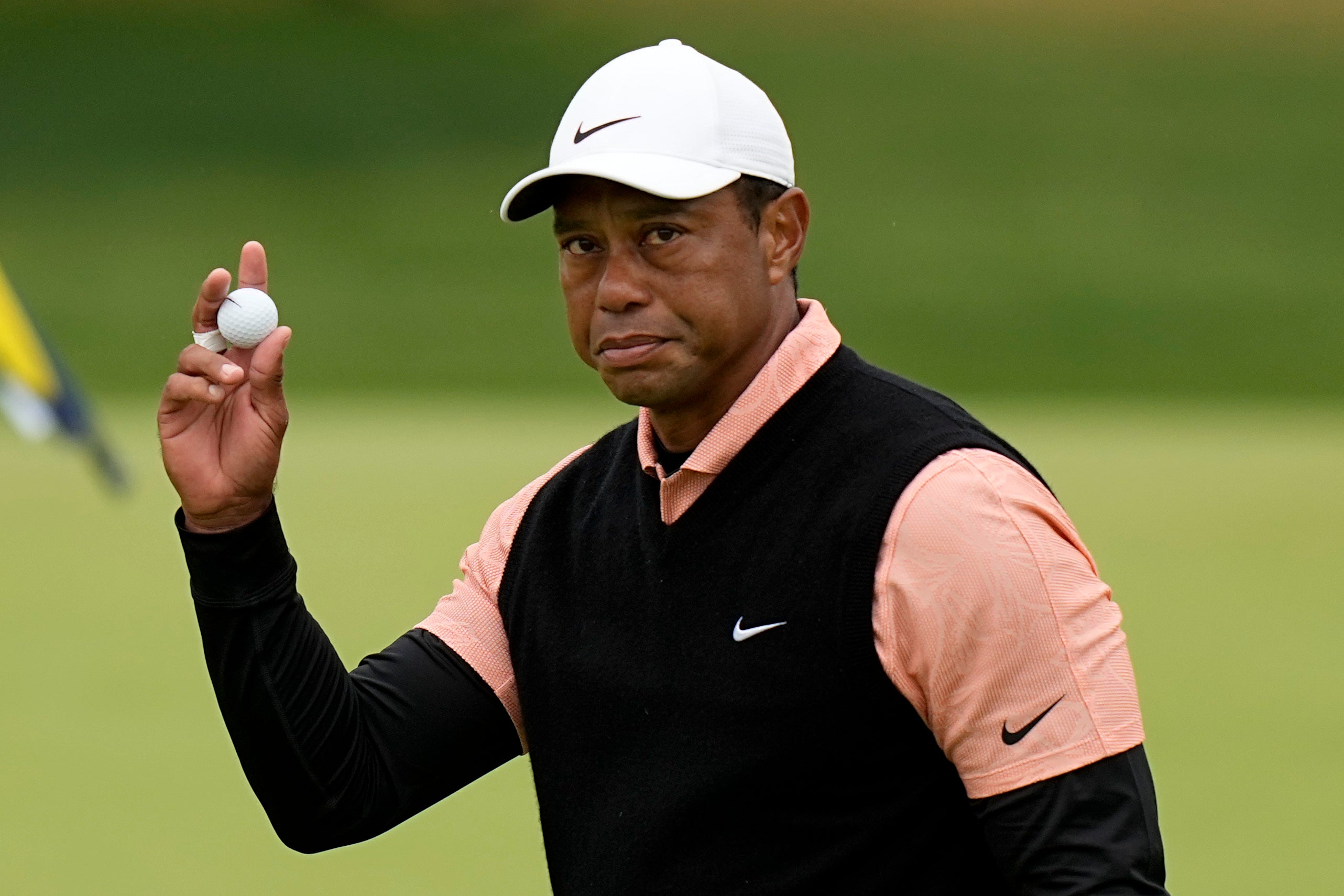 Tiger Woods withdrew from the US PGA Championship following a third round of 79 (Eric Gay/AP)