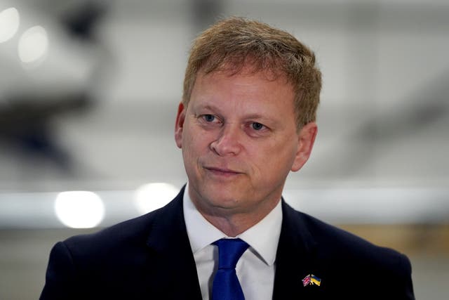 Grant Shapps has said ministers are looking at ways to block industrial action unless staffing conditions are met (Gareth Fuller/PA)