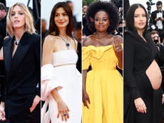 Retro minis and bare baby bumps: The best-dressed stars from week one of the 75th Cannes Film Festival 