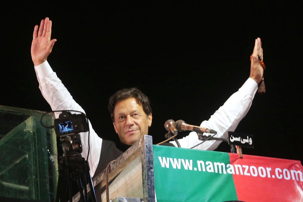 Pakistan’s police arrest dozens of supporters of ex-PM Khan